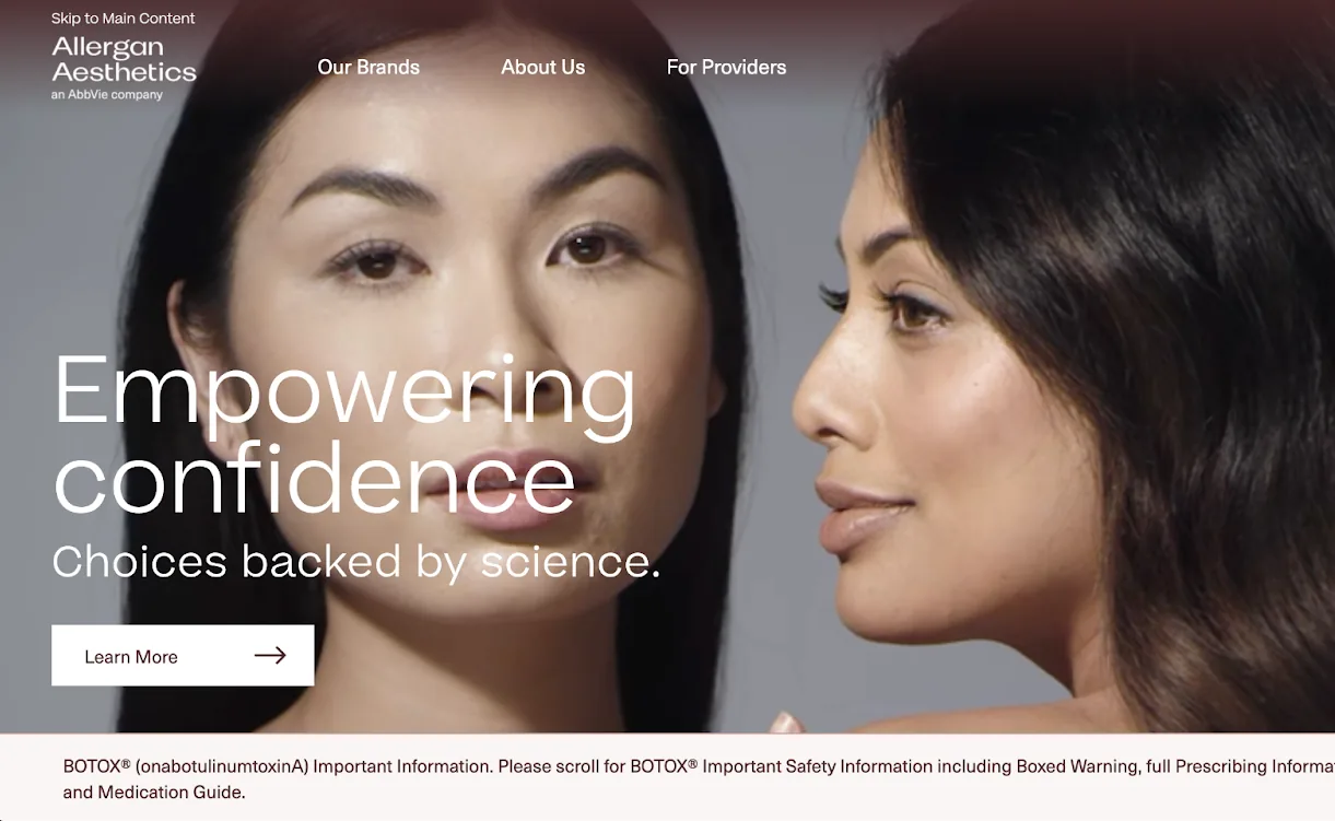 AbbVie & Allergan project screenshot